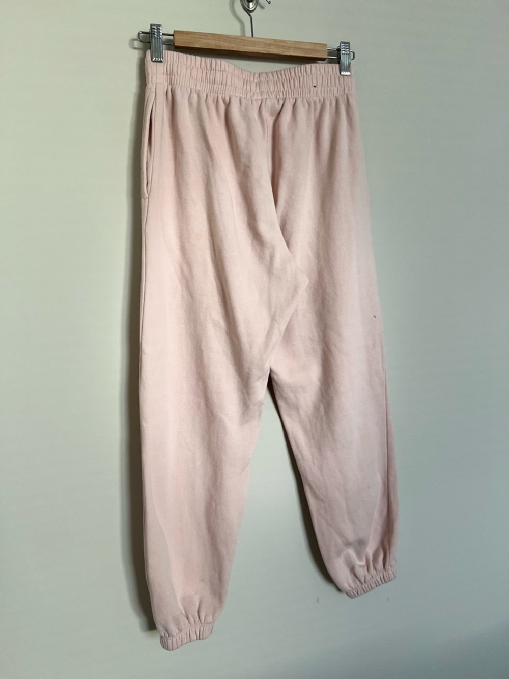 Garage Blush Pink Cozy Joggers P/S Soft Fleece Athleisure Pants - Picture 6 of 9